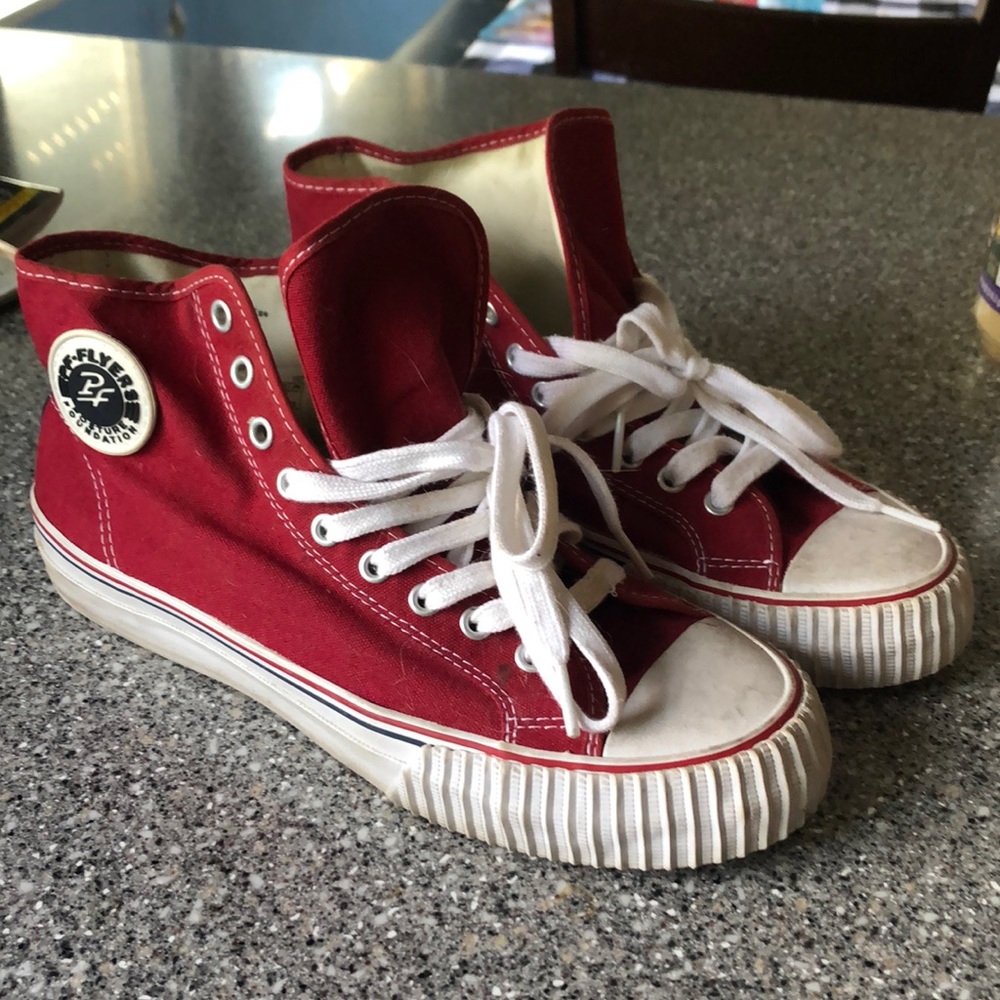 Red men’s PF Flyers